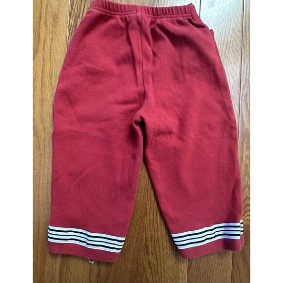 Vintage 2001 Gymboree Black White Red 3 Piece Set 18-24 Months Scotty Dog Flower - Picture 9 of 11